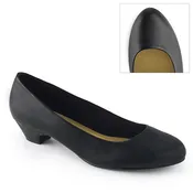 1 1/4" Block Heel Classic Pump