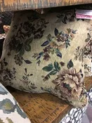 18" Accent Pillow by Marshfield in Abby Khaki 8200 Discontinued fabric