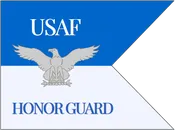 US Air Force Honor Guard Guidon