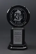 Black Crystal Achievement Award Trophy 10CEB