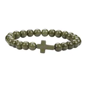 Covered By Grace Cross Bracelet