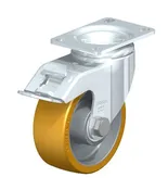 Blickle 4″ Swivel Caster with Brake, 400 Lbs Load Capacity, Ball Bearing (C)