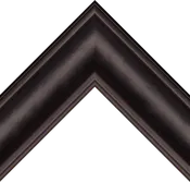 Angus Black Faux Leather