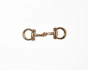 Accessory Scarf Buckle -Gold