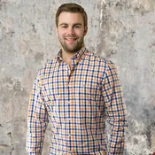 Barataria Bay Gingham Buttondown Shirt