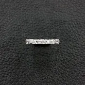 Alternating Shapes Diamond Eternity Band