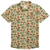 Islanders Tiki Hula Button-Up Shirt