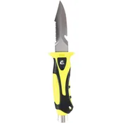 Cressi Argus SB Dive Knife – Black/Yellow