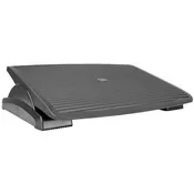 Adjustable Ergonomic Foot Rest - Black