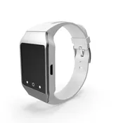 Silver smart watch - Winter Jewelry