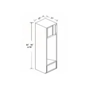 D1 | Natural Shaker Double Oven Cabinets