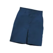 Boys Flat Front Shorts w/Logo – 5R-14R & Slim (Navy)
