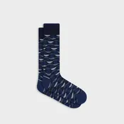 Abstract Dot Mid-Calf Socks