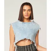 Denim Crop Top
