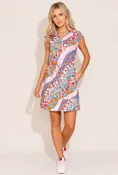 Alden Adair Leigh Dress Wavy Bouquet