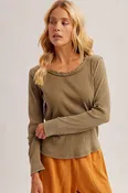 After Class Ribbed Top