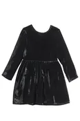 Black Velvet Dress for Women