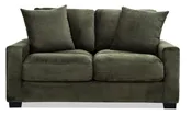 ASPEN STENO OLIVE LOVESEAT