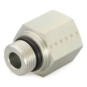 Parker 24-20 F5OG5-S Straight Steel Adapter