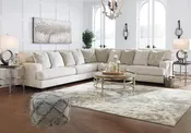 Rawcliffe Parchment 3pc. Sectional