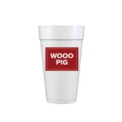 Rectangle Label Styrofoam Cups- Arkansas