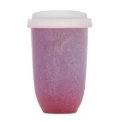 Astral Bloom Ceramic Travel Mug – 12oz Reusable Cup