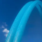 Blue Stardust (5/8) Polypro Hula Hoop