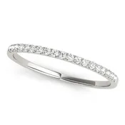 "Emeline" Diamond Wedding Band