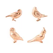 cast metal bird magnets
