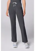 Achieve CK00071 Women's Flared Leg Scrub Pants Pewter