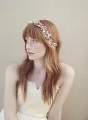 Baby's Breath crystal hair vine - Style #336