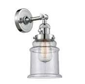 Innovations LED Wall Sconce in Polished Chrome from the Franklin Restoration collection - 203SW-PC-G184-LED