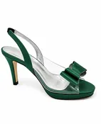 MARILYN'S PLATFORM SLINGBACK OPEN TOE SHOE
