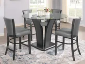 Camelia Counter Height Dining Table and 4 Chairs – 1716-5P