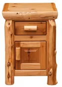 Cedar Enclosed Nightstand