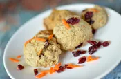 Organic Cranberry Carrot Almond Crunch Treats