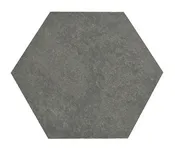 6" Basalt Hex Tile