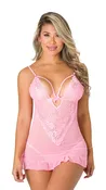 BabyDoll En Encaje y Malla 5BD0022