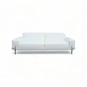 Anis White Leather Sofa (Only 1)