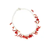 coral chain necklace | One-of-a-Kind | Margaret Ellis Jewelry