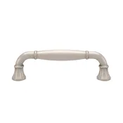 Atlas A6012-BRN: 3-3/4" cc Lanehurst Cabinet Pull - Brushed Nickel