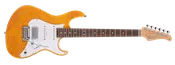 CORT G280 Select Electric Guitar – Flame Top Amber
