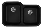 32" Seamless Undermount Large/Small Bowl