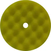 8″ Yellow Waffle Recessed Pad