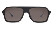 1898-Matte Black / Natural Brown