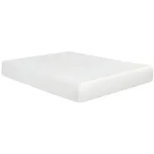 10-Inch Plush Gel Memory Foam Mattress for King Bed with Cooling Technology, Aloe Vera Cover, White