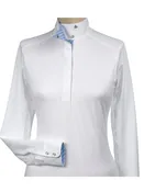 Beacon Hill Halston Ladies Talent Yarn Wrap Collar Show Shirt