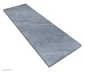Aegean Grey Marble Sand Blasted 24x72x2 Eased Edge Tread