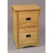 2-Drawer Mission Filing Cabinet