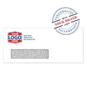#10 Security Tint Window Envelope – Custom Printed 1 or 2 Color